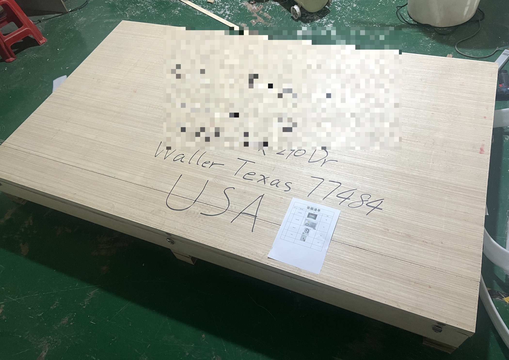 AS1 Wooden Crate Packing