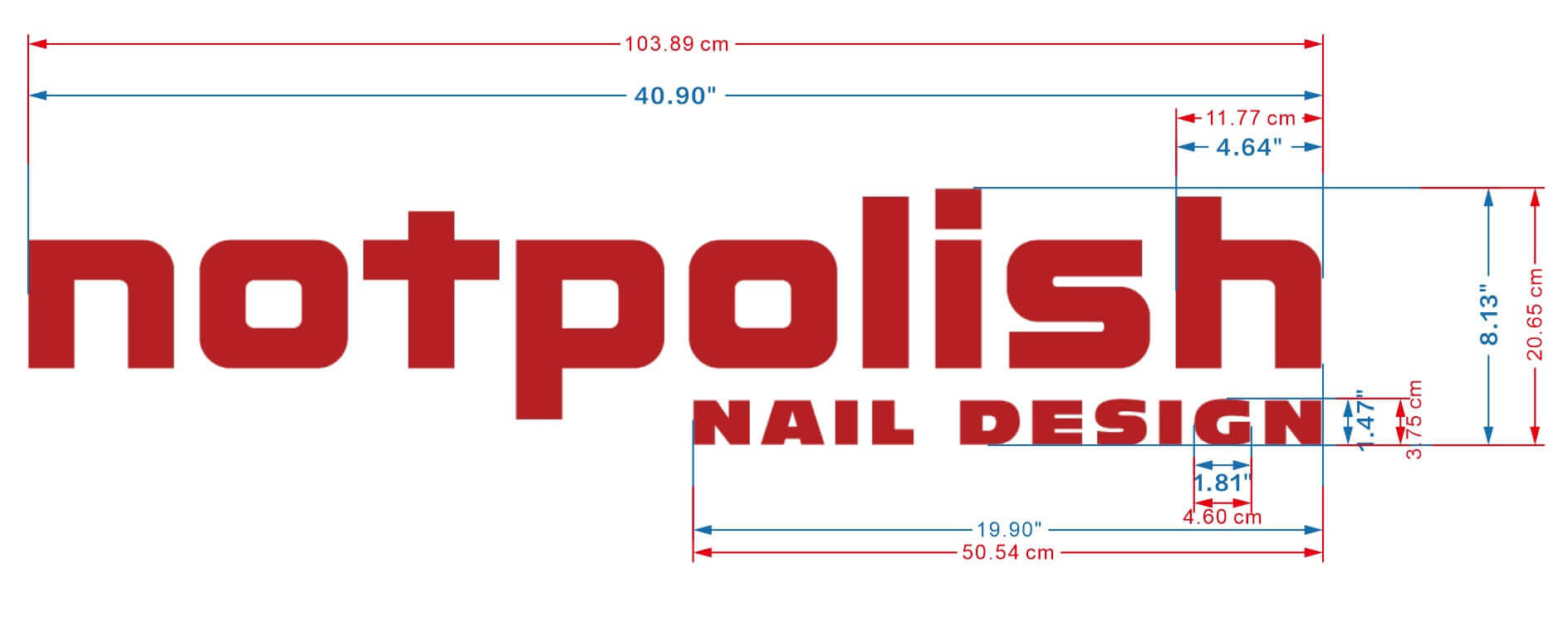 Vector CAD drawing for custom dynamic rgb backlit sign production