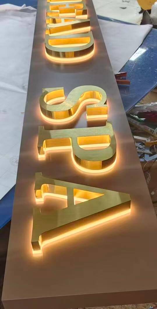 Illuminated backer panel quality inspection in workshop