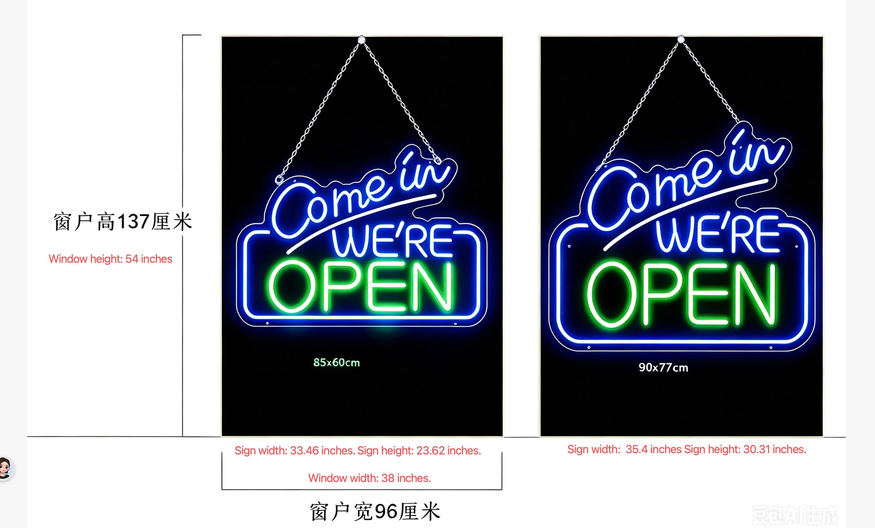 Custom backlit sign design proofing at EndPoint Sign's Guangzhou plant