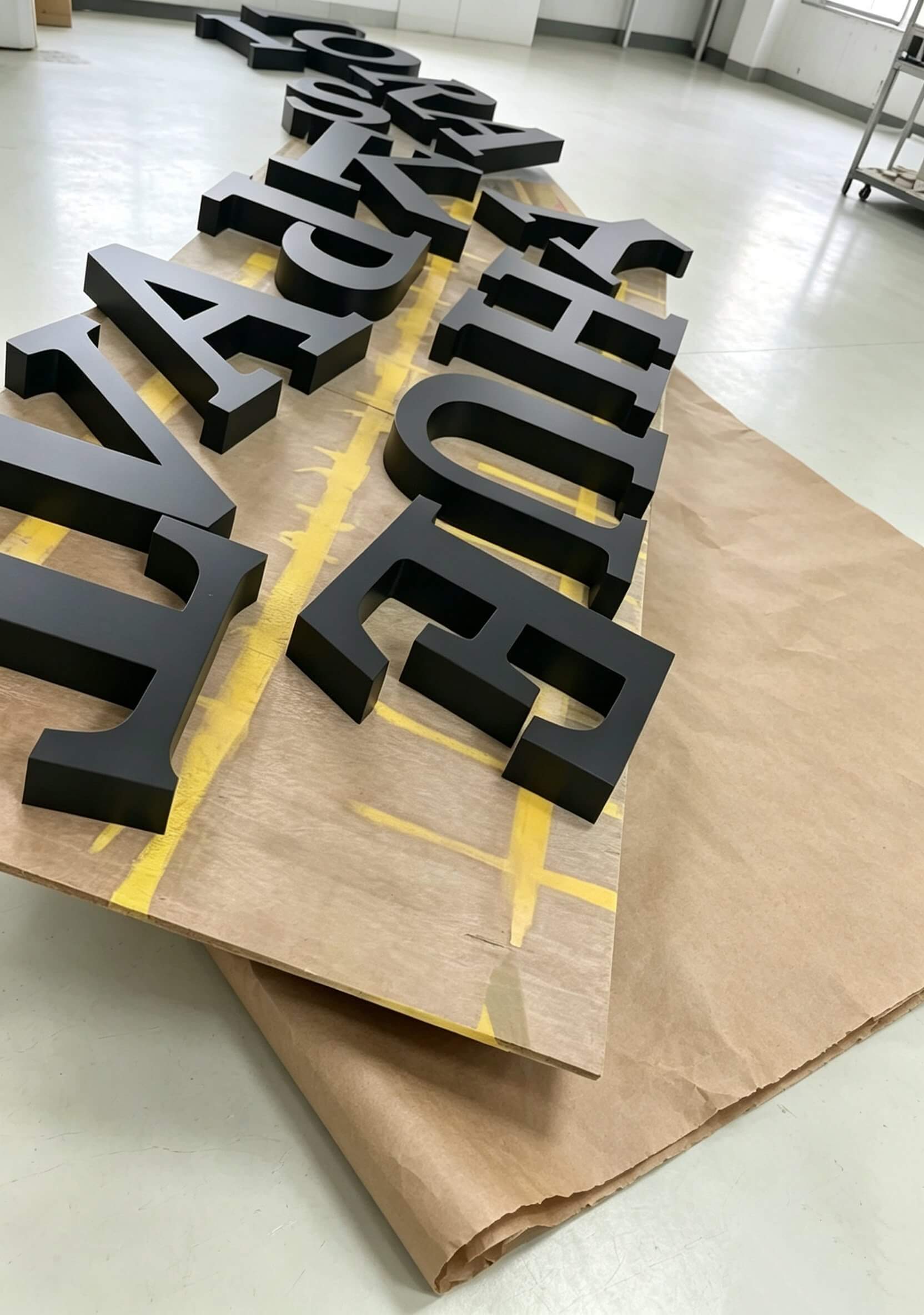 Custom backlit sign LED assembly at EndPoint Sign's Guangzhou plant
