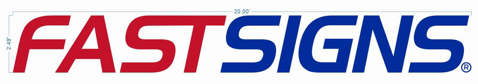 FASTSIGNS vector logo artwork for custom dynamic rgb channel letters