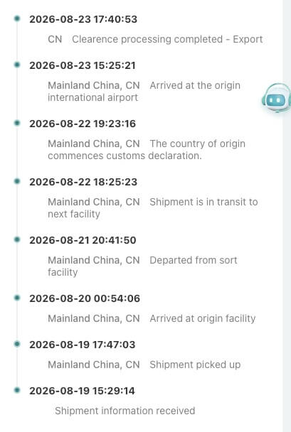 Real-time express air tracking status for replacement controller shipment