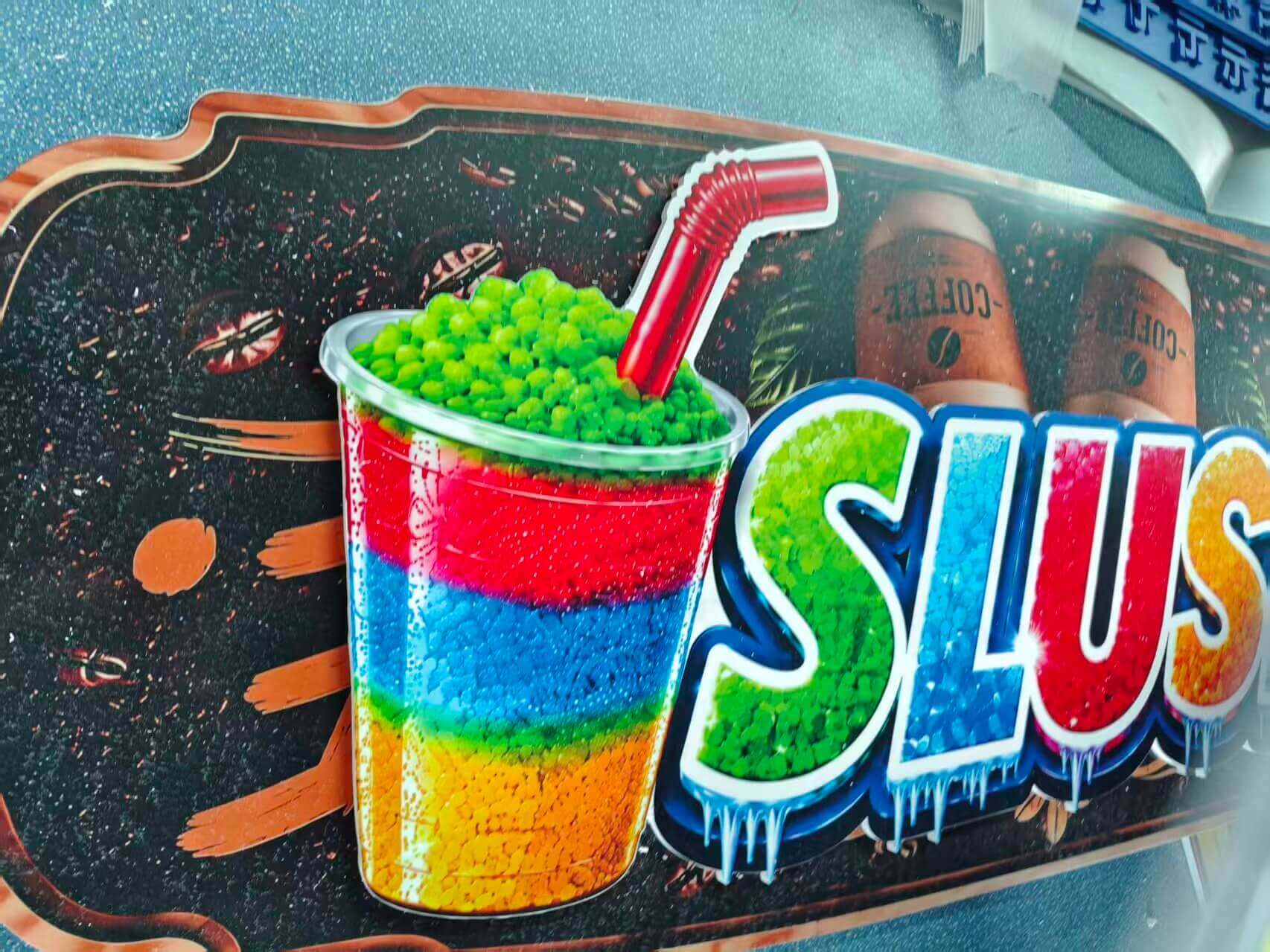 Finished 3D beverage display ready for export crating at the EndPoint Sign factory