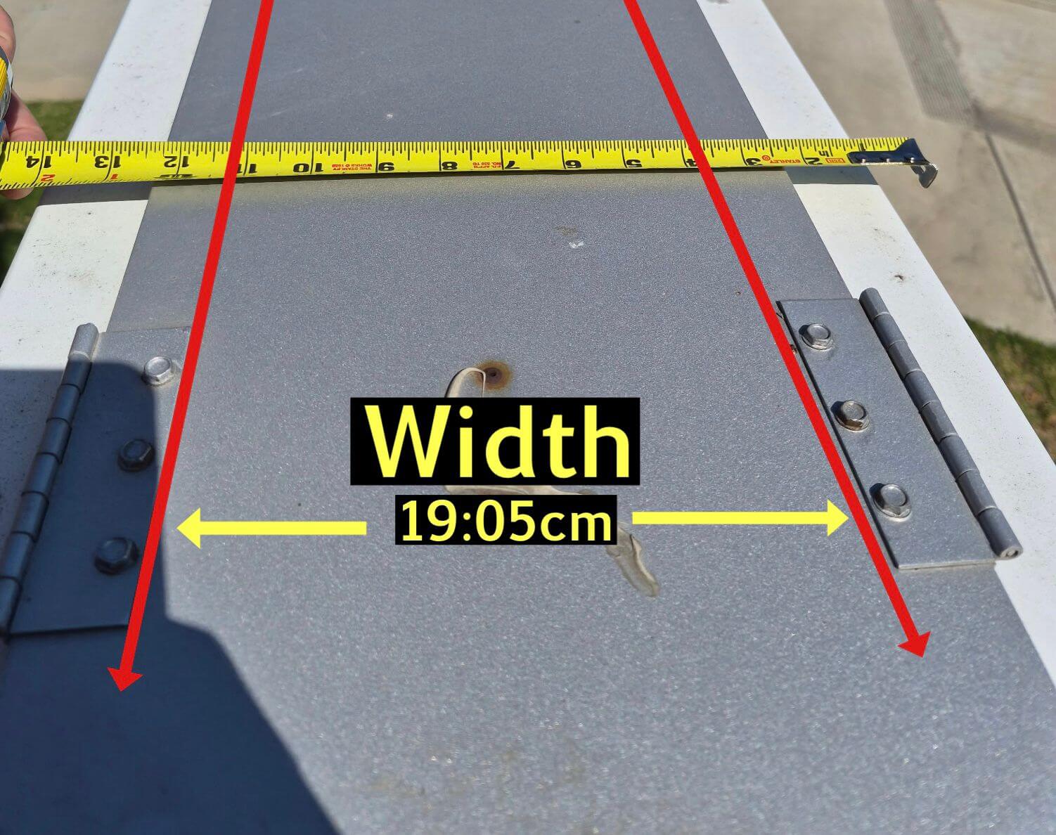 Structural measurement guide for double-sided custom dynamic rgb sign box