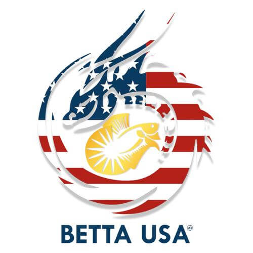Detailed graphic design layout of Betta USA Aquatic logo created by EndPoint Sign in Guangzhou