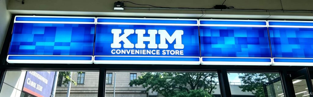 Approved storefront design placed on the original photo